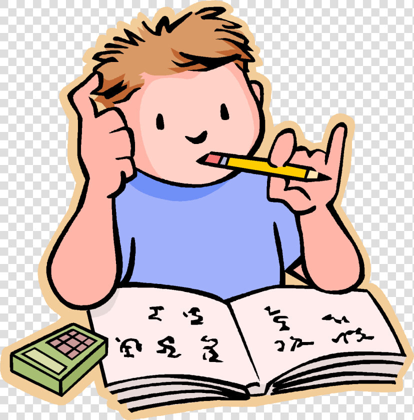 Kids X Png Download   Doing My Homework Clipart  Transparent PngTransparent PNG