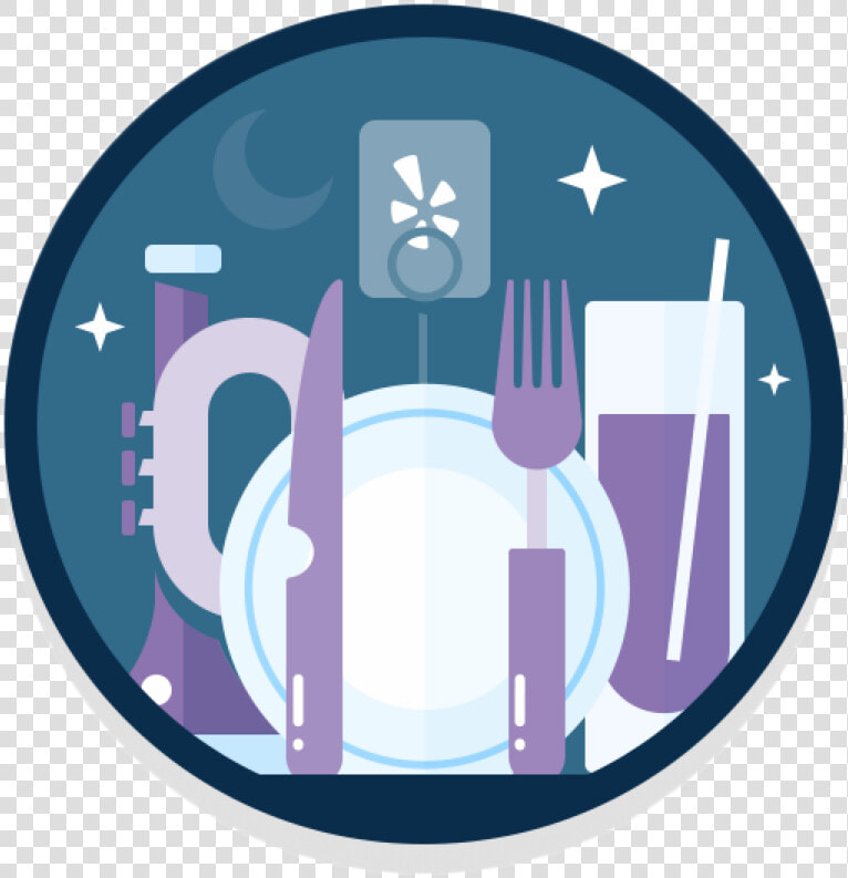 Big Night Yelp Badge   Circle  HD Png DownloadTransparent PNG