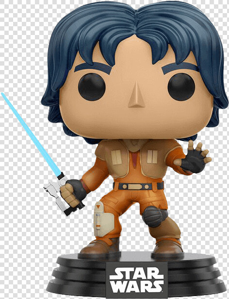 Star Wars Rebels Ezra Bridger Pop Bobblehead   Funko Pop Star Wars Rebels Ezra  HD Png DownloadTransparent PNG