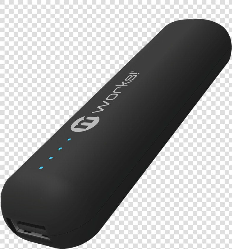 Mworks Mpower Portable Power Bank 2600mah Matte Black   Smartphone  HD Png DownloadTransparent PNG