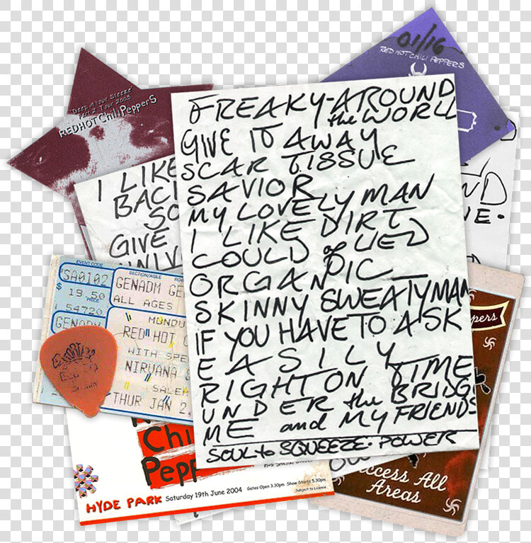 Red Hot Chilli Peppers Setlist 2019  HD Png DownloadTransparent PNG