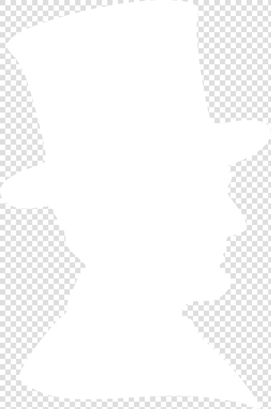 Abraham Lincoln Silhouette By Paperlightbox   Abraham Lincoln Silhouette With Hat  HD Png DownloadTransparent PNG