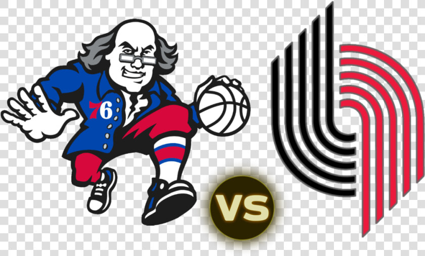 The Sixers   76ers Ben Franklin  HD Png DownloadTransparent PNG