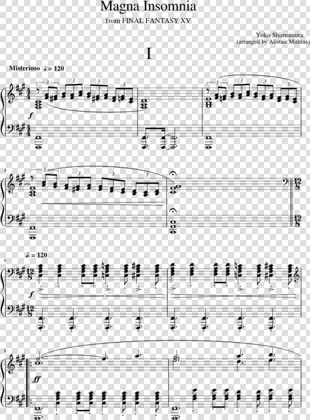 Insomnia Piano Sheet Music  HD Png DownloadTransparent PNG