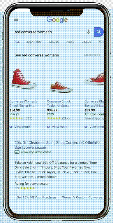 Google Results On Phone   Iphone View Current Esim Profile  HD Png DownloadTransparent PNG
