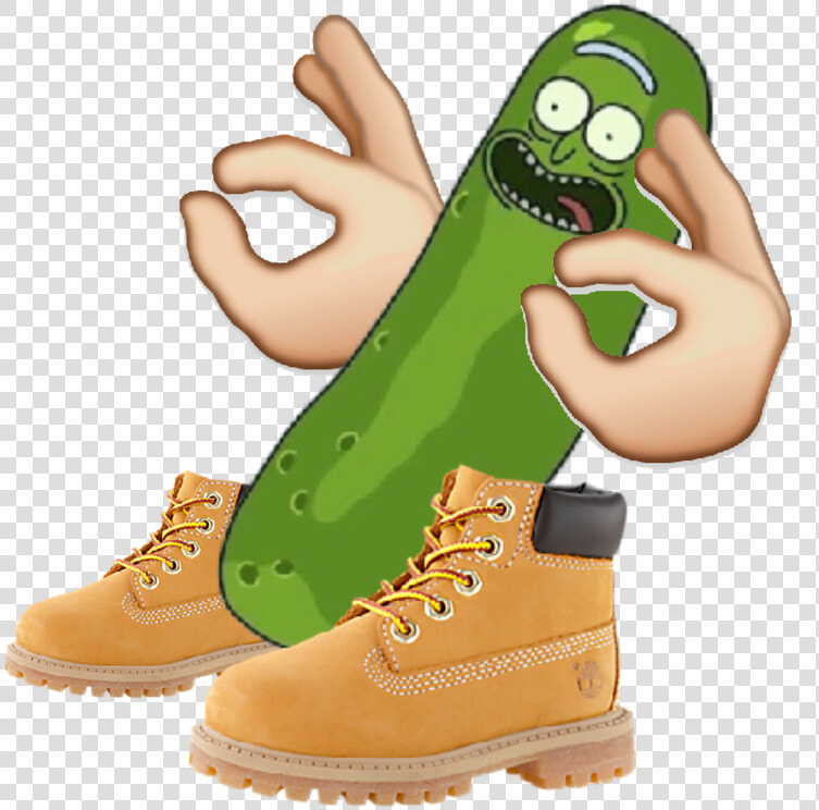 Timbs Png Transparent Background   Pickle Rick Transparent Background  Png DownloadTransparent PNG