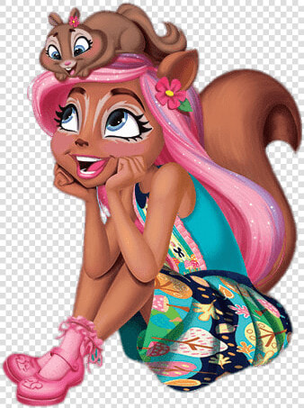 Enchantimals Sancha Squirrel And Stumper   Sancha Squirrel Enchantimals Squirrel  HD Png DownloadTransparent PNG