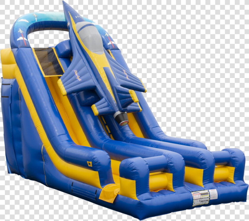 Blue Angels Dual Lane Slide s1027   Inflatable  HD Png DownloadTransparent PNG