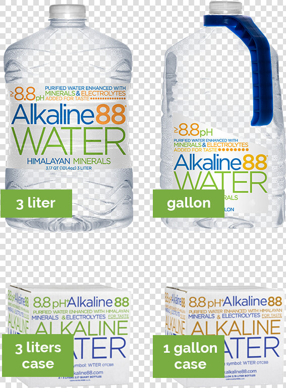 Alkaline 88 Water  HD Png DownloadTransparent PNG