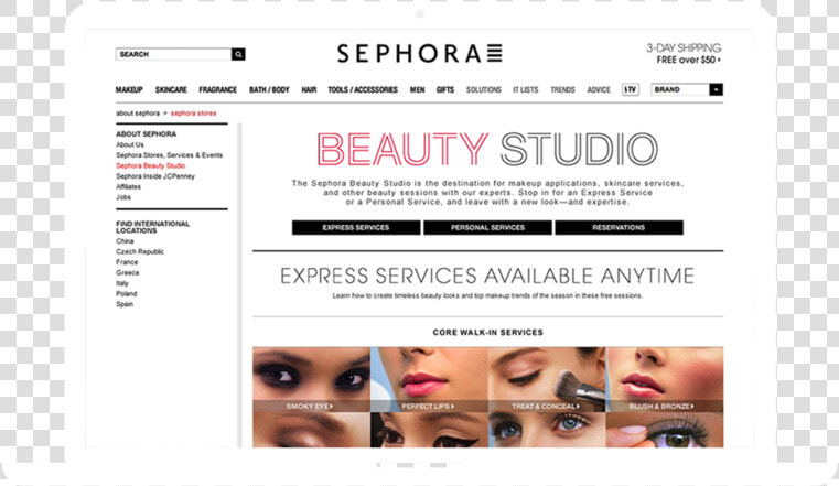 1600x900 sephora1  HD Png DownloadTransparent PNG