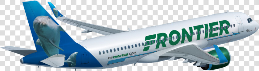 Frontier A320 Mia dolphin   Frontier Airlines Aircraft Png  Transparent PngTransparent PNG
