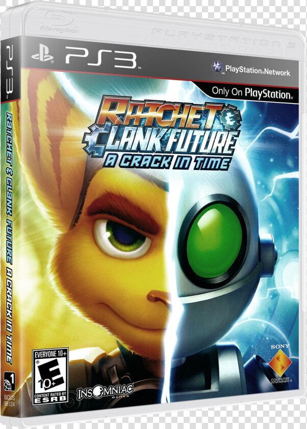Ratchet And Clank A Crack In Time Cover  HD Png DownloadTransparent PNG