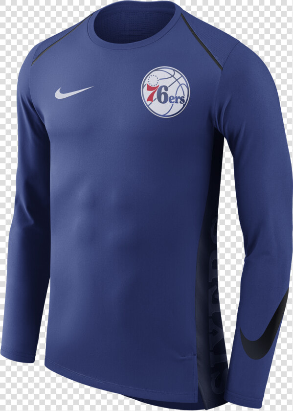 Detroit Pistons Nike Long Sleeve Shirt  HD Png DownloadTransparent PNG
