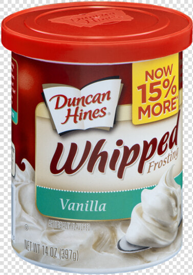 Duncan Hines Fluffy White Frosting  HD Png DownloadTransparent PNG