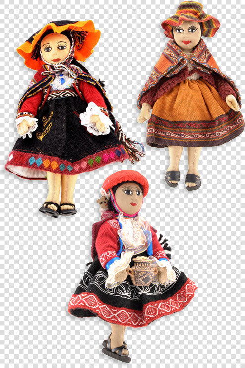 Trio dolls   Handmade Peru Dolls  HD Png DownloadTransparent PNG