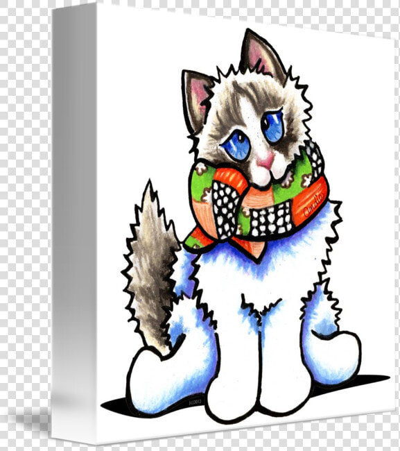 All Dolled Up   Ragdoll Christmas Cartoon  HD Png DownloadTransparent PNG