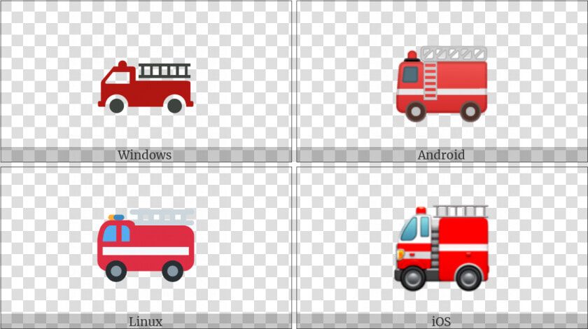 Fire Engine On Various Operating Systems   Commercial Vehicle  HD Png DownloadTransparent PNG