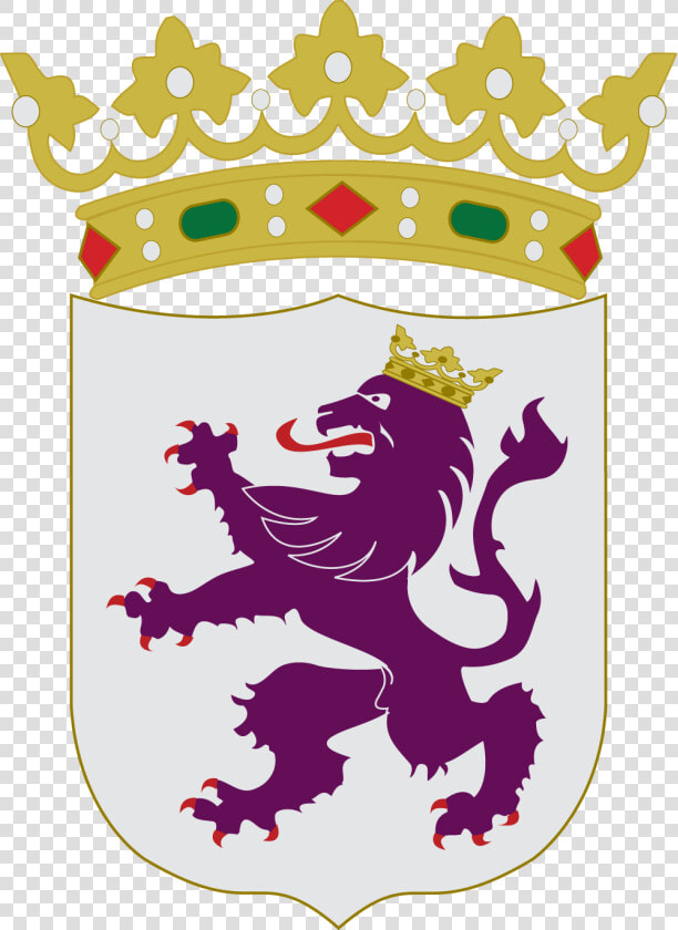 Escudo De Leon   Lion On Spain Flag  HD Png DownloadTransparent PNG