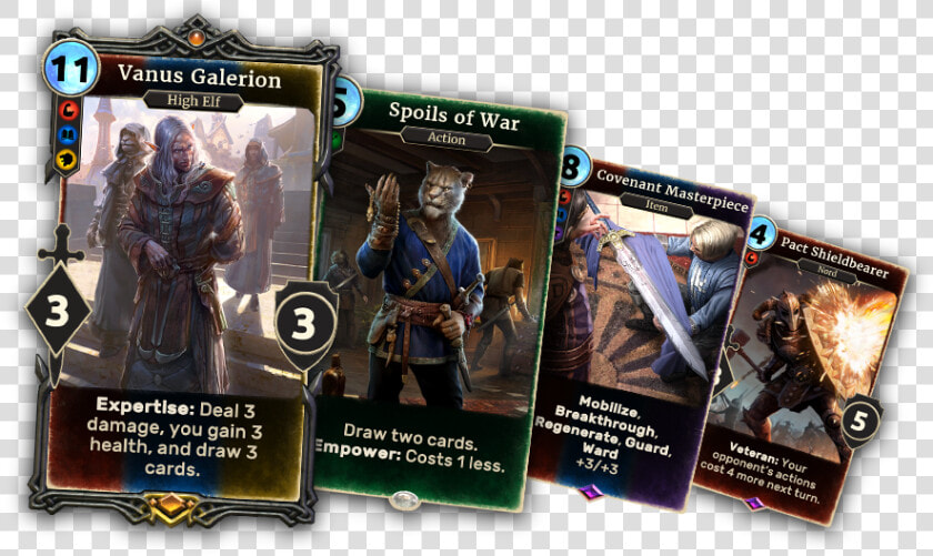 Elder Scrolls Legends Alliance War Cards  HD Png DownloadTransparent PNG