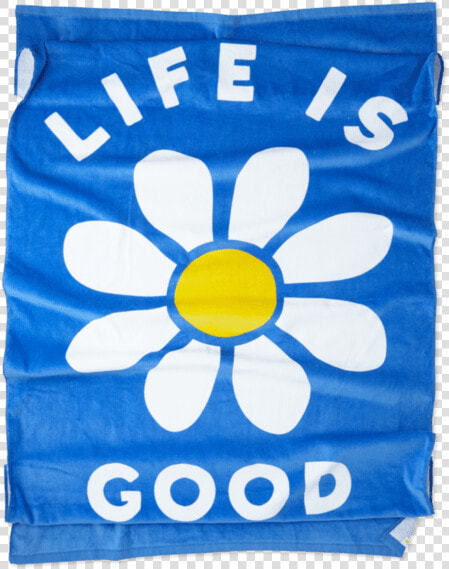 Daisy Beach Towel   Life Is Good Beach Towel  HD Png DownloadTransparent PNG