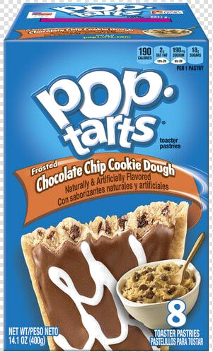 Chocolate Chip Cookie Dough Pop Tart  HD Png DownloadTransparent PNG