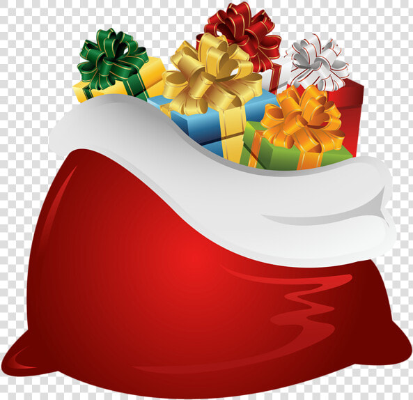 Santa Bag Png   Santa Claus Bag Png  Transparent PngTransparent PNG