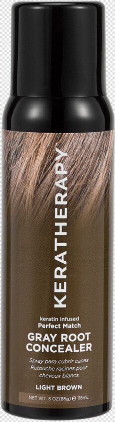 Keratherapy Gray Root Concealer Light Brown  HD Png DownloadTransparent PNG
