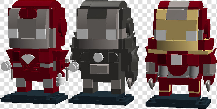 Iron Man Brickheadz Custom  HD Png DownloadTransparent PNG