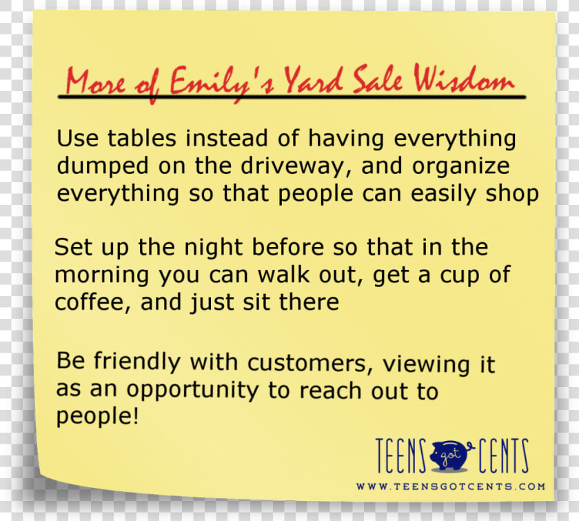 Yard Sale Wisdom Sticky   Circle  HD Png DownloadTransparent PNG