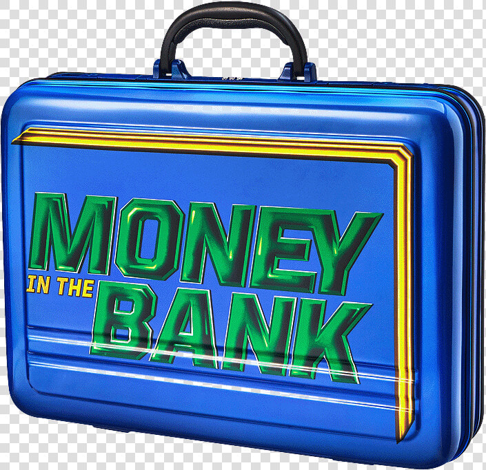 Wwe Money In The Bank Briefcase Blue  HD Png DownloadTransparent PNG
