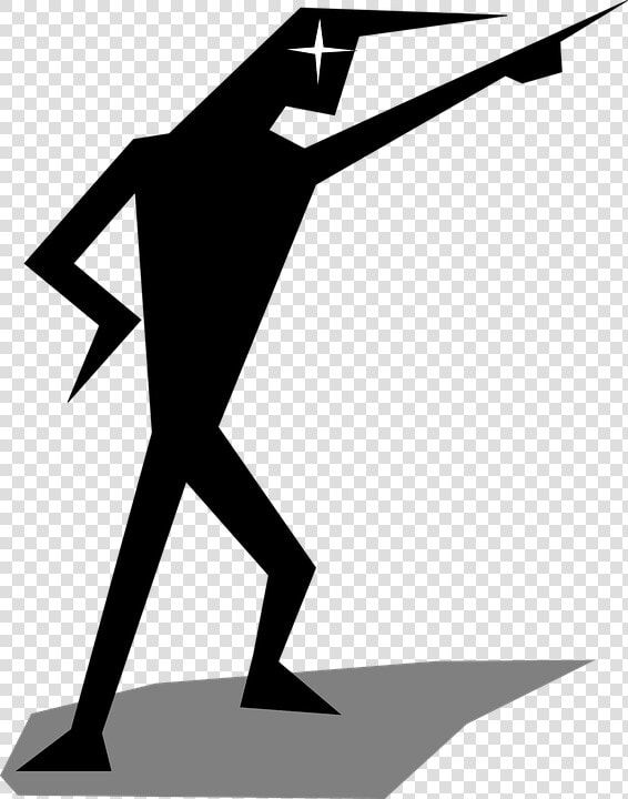 Man  Pointing  Posing  Human  Attack   Stick Figure Pointing Png  Transparent PngTransparent PNG