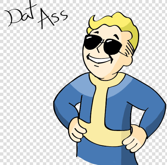 Fallout 4 Boy Png   Fallout Vault Boy Dat  Transparent PngTransparent PNG