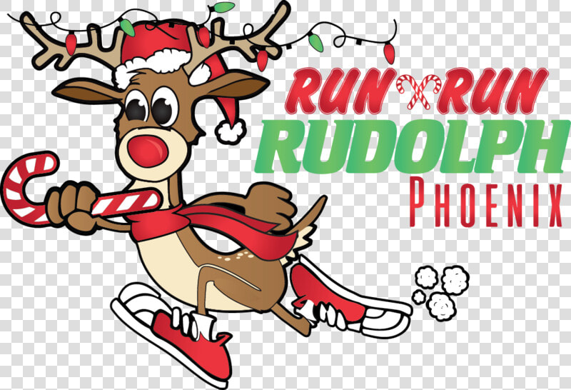 Phoenix Run Run Rudolph Half Marathon   Quarter Marathon   Run Run Rudolph  HD Png DownloadTransparent PNG