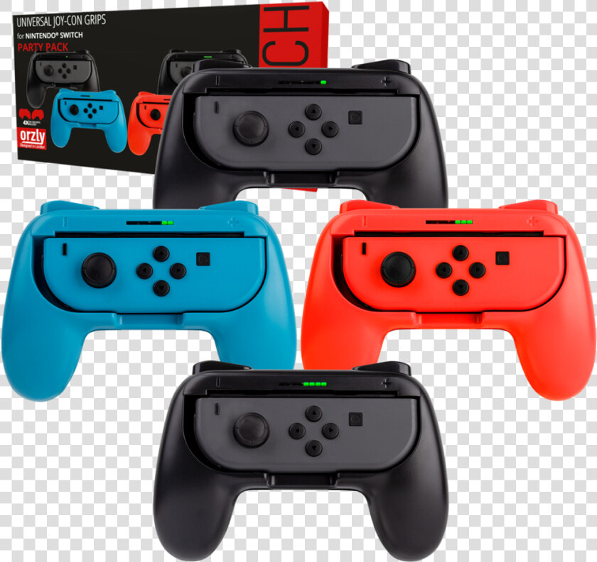 Nintendo Switch Joy con Grips Party Pack   Nintendo Switch Joy Con Grip  HD Png DownloadTransparent PNG