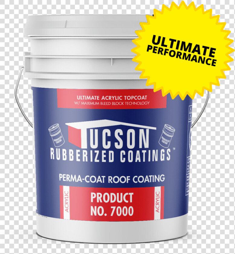 Perma Coat Roof Coating Acrylic Coatings   Tucson Rubberized Coatings 7000  HD Png DownloadTransparent PNG