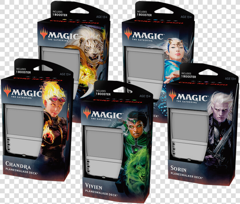 Magic The Gathering Core Set 2020 Planeswalker Deck   Magic The Gathering Core Set 2020 Bundle  HD Png DownloadTransparent PNG