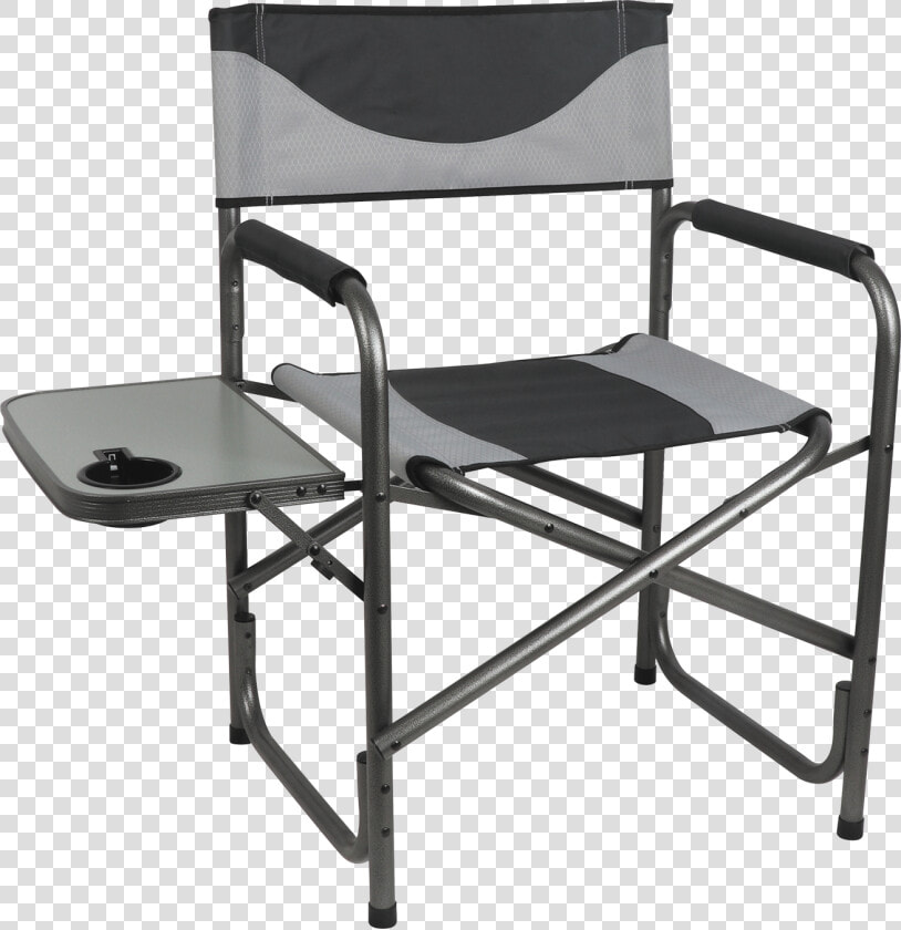 Westfield Outdoors Director Chair W side Table   Quest Elite Comfort Plus Andes Directors Folding Chair  HD Png DownloadTransparent PNG
