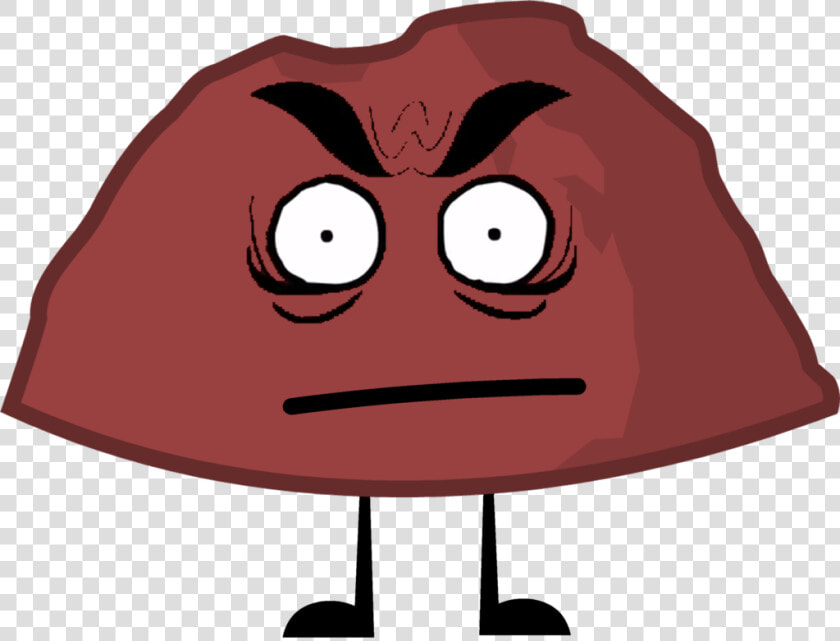 Evil Cartoon Mouth Png   Bfdi Evil Golf Ball  Transparent PngTransparent PNG