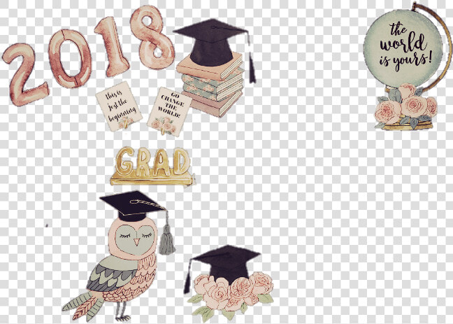  shabbychic  sticker  graduation  vector  watercolor   Watercolor Graduation Png  Transparent PngTransparent PNG