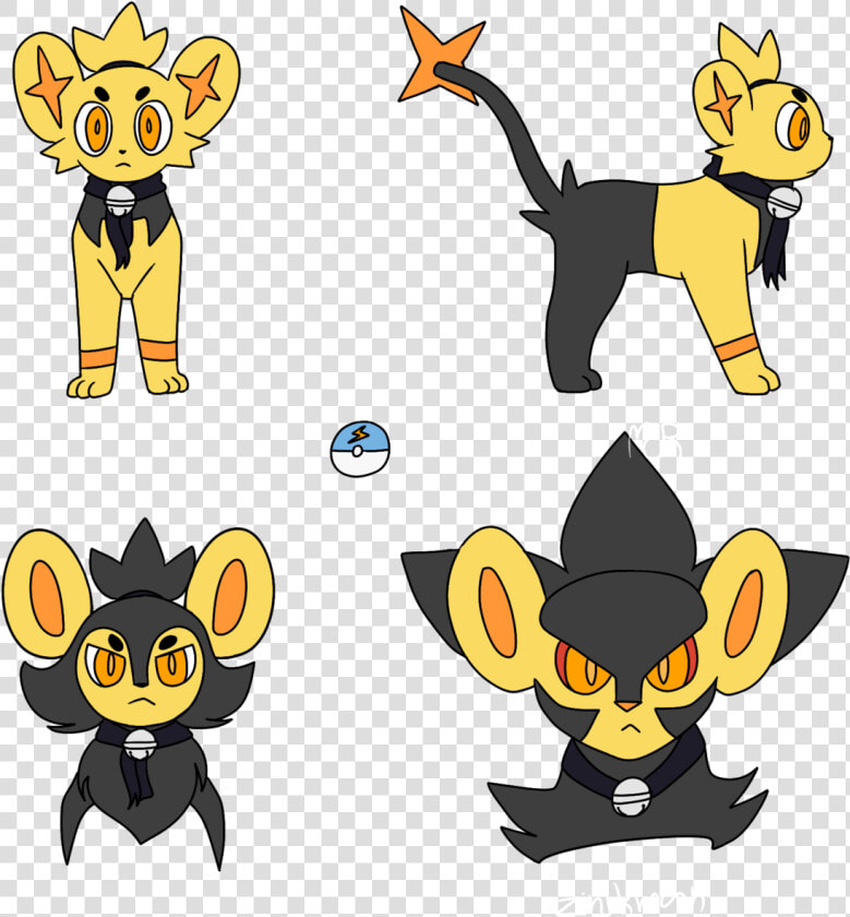  pokemon pokemon Shinx pokemon Luxio pokemon Luxray shiny   Cartoon  HD Png DownloadTransparent PNG
