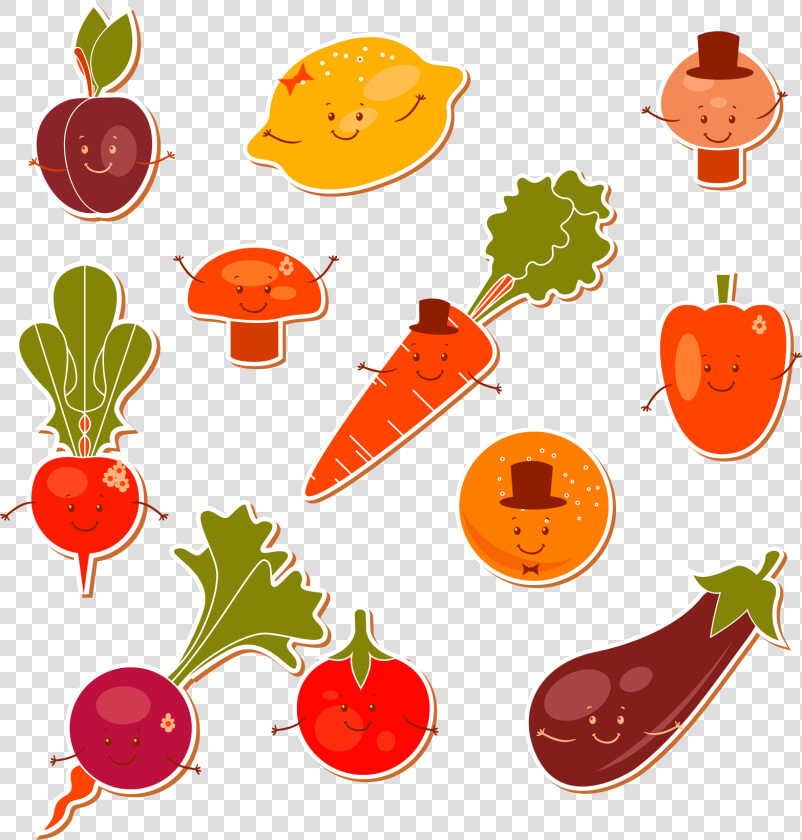 Vegetable Clipart Vegetable Food Group   Cute Fruits Clipart Transparent Background  HD Png DownloadTransparent PNG