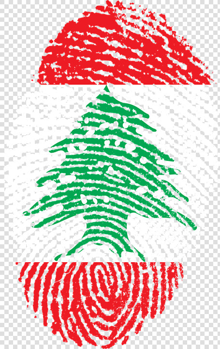 Lebanon  Flag  Fingerprint  Country  Pride  Identity   Challenges Of Digital India  HD Png DownloadTransparent PNG