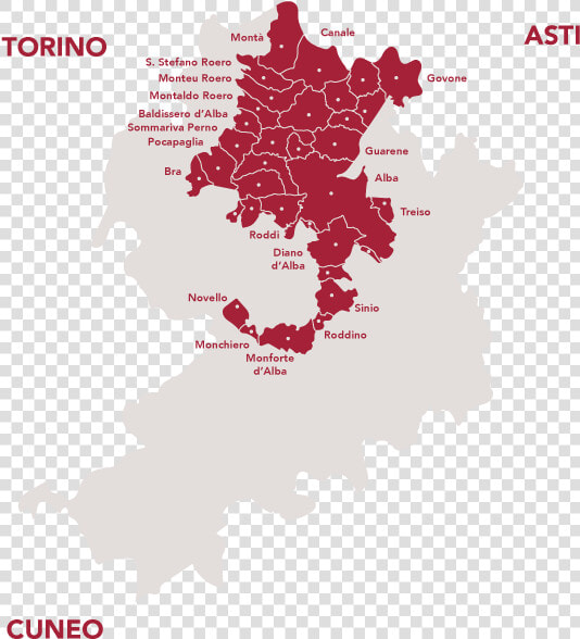 Nebbiolo D’alba Doc   Map  HD Png DownloadTransparent PNG