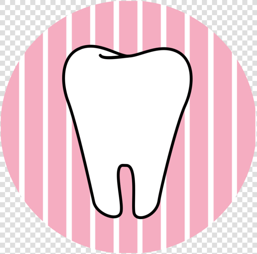 Tooth Crown Fairy Clipart Clipart Royalty Free Kırmızısı   Pink Tooth Clipart  HD Png DownloadTransparent PNG