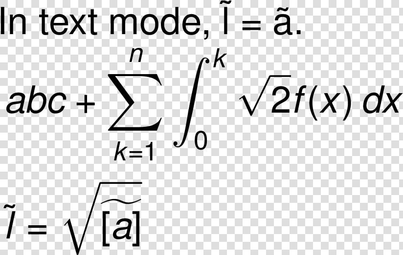 Pdflatex Output   Helvetica Math Latex  HD Png DownloadTransparent PNG
