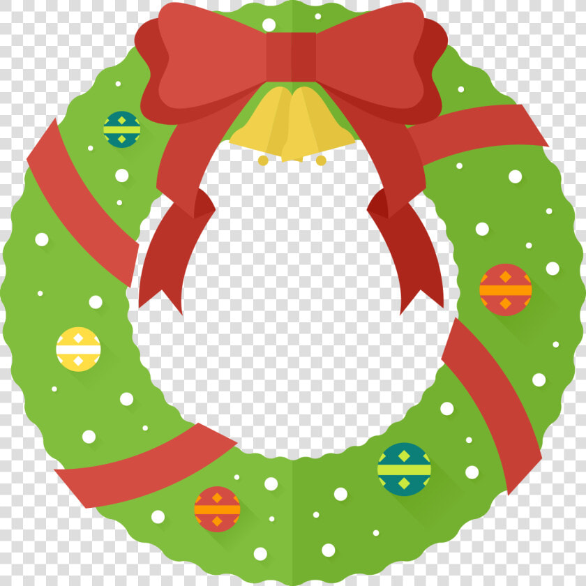 Clip Art Clipart Cute Borders Vectors   Cute Christmas Wreath Clipart  HD Png DownloadTransparent PNG