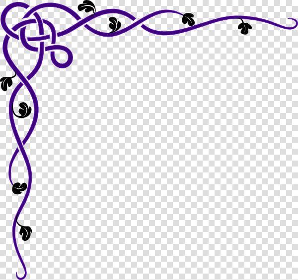 Free Scroll Borders Clip Art   Fancy Corner Border Png  Transparent PngTransparent PNG