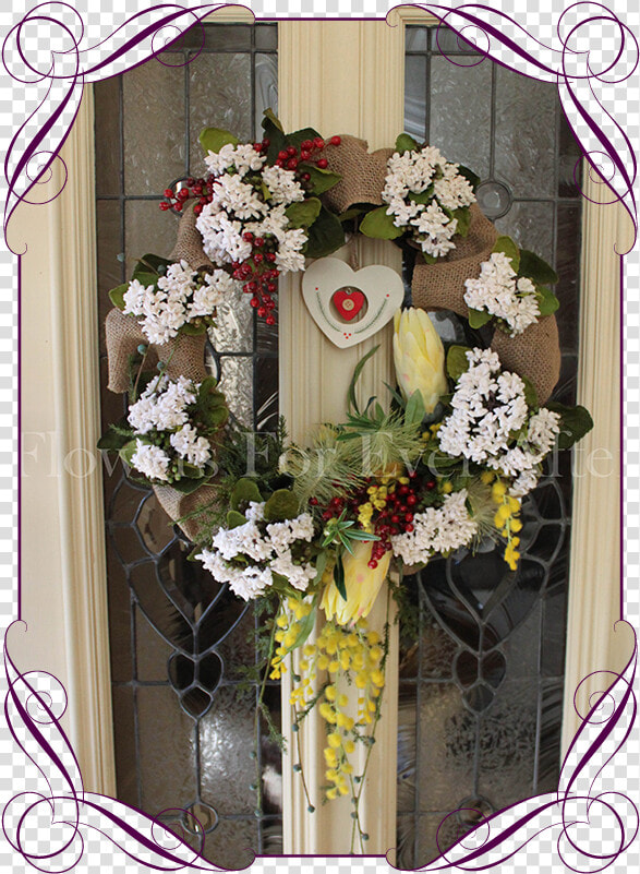 Grace Wreath Flowers For Ever After Artificial Wedding   Bouquet  HD Png DownloadTransparent PNG