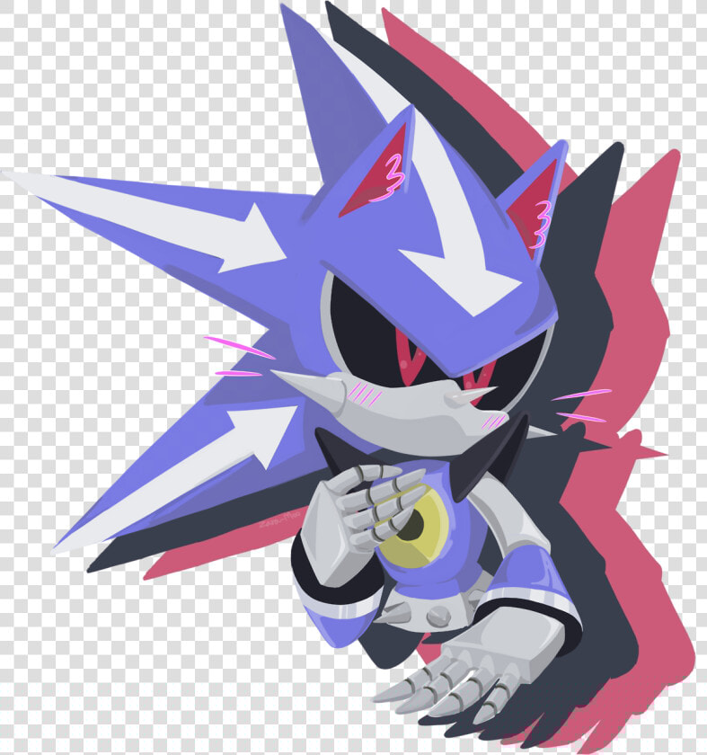 Anti Metal Sonic Png Anti Metal Sonic   Neo Metal Sonic Fan Art  Transparent PngTransparent PNG