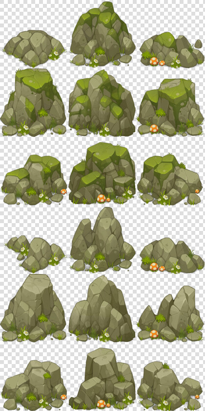 Concept Art Tree Platform Game Video Leaf   Rock Concept Art  HD Png DownloadTransparent PNG